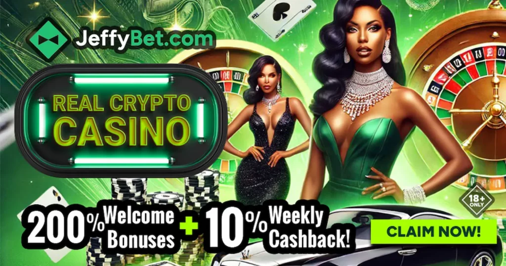 Dive into the World of Crypto Gambling with JeffyBet.com: The Ultimate Cryptocurrency Casino Experience