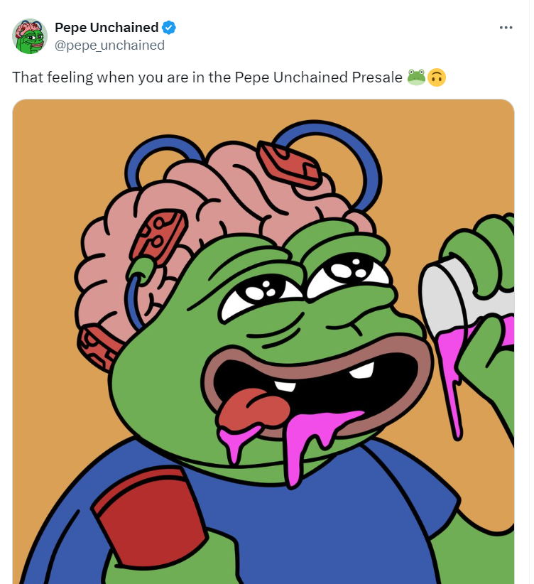 Pepe Unchained Presale Excitement