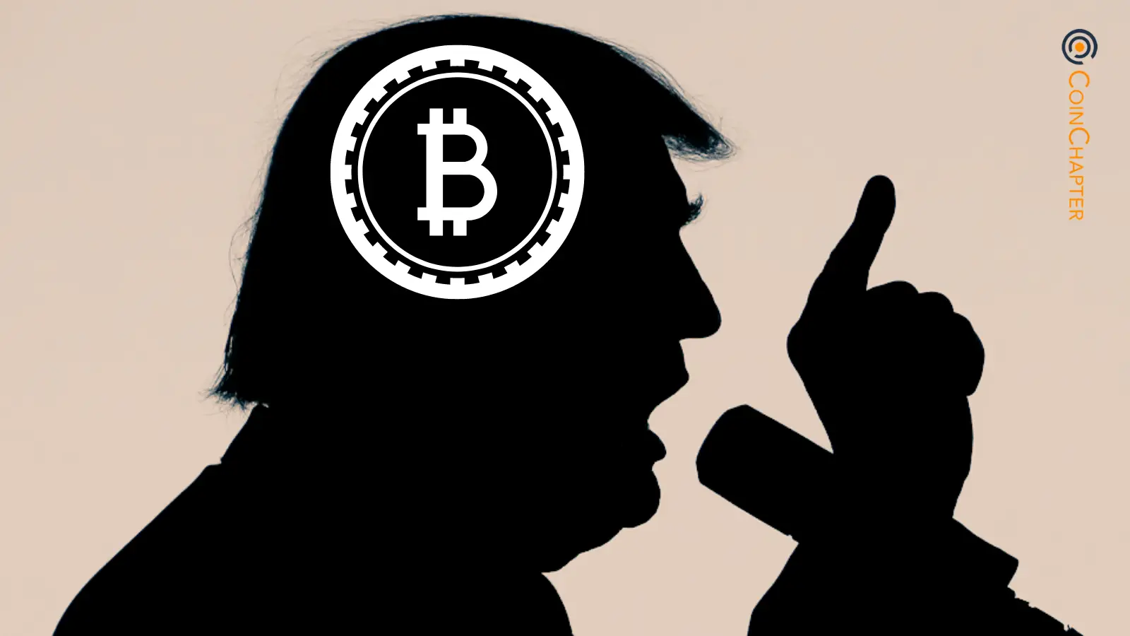 Donald Trump Bitcoin Concept