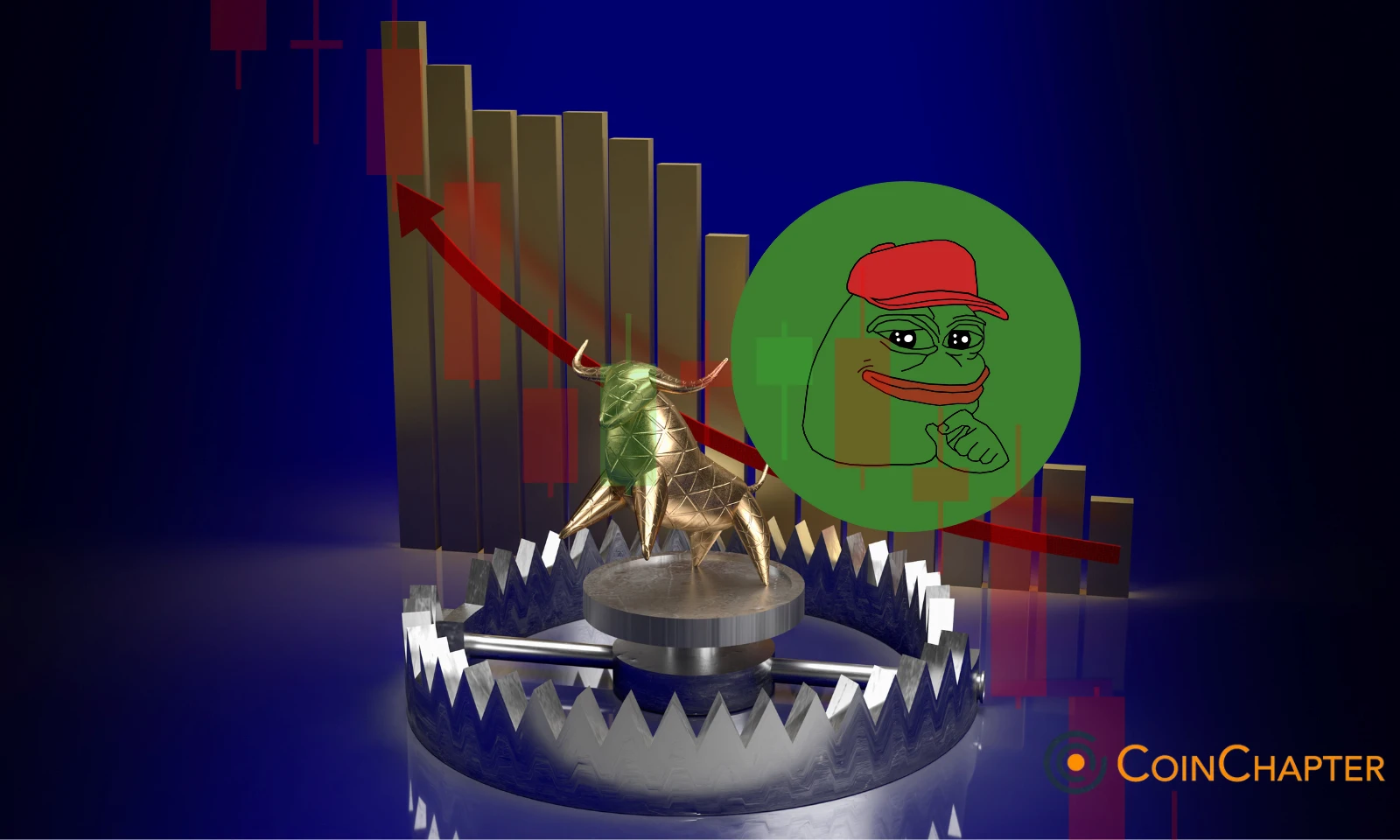 Pepe coin PEPE USD bull trap