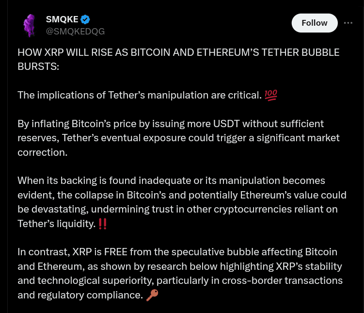 Ripple’s RLUSD Could Challenge Tether Dominance