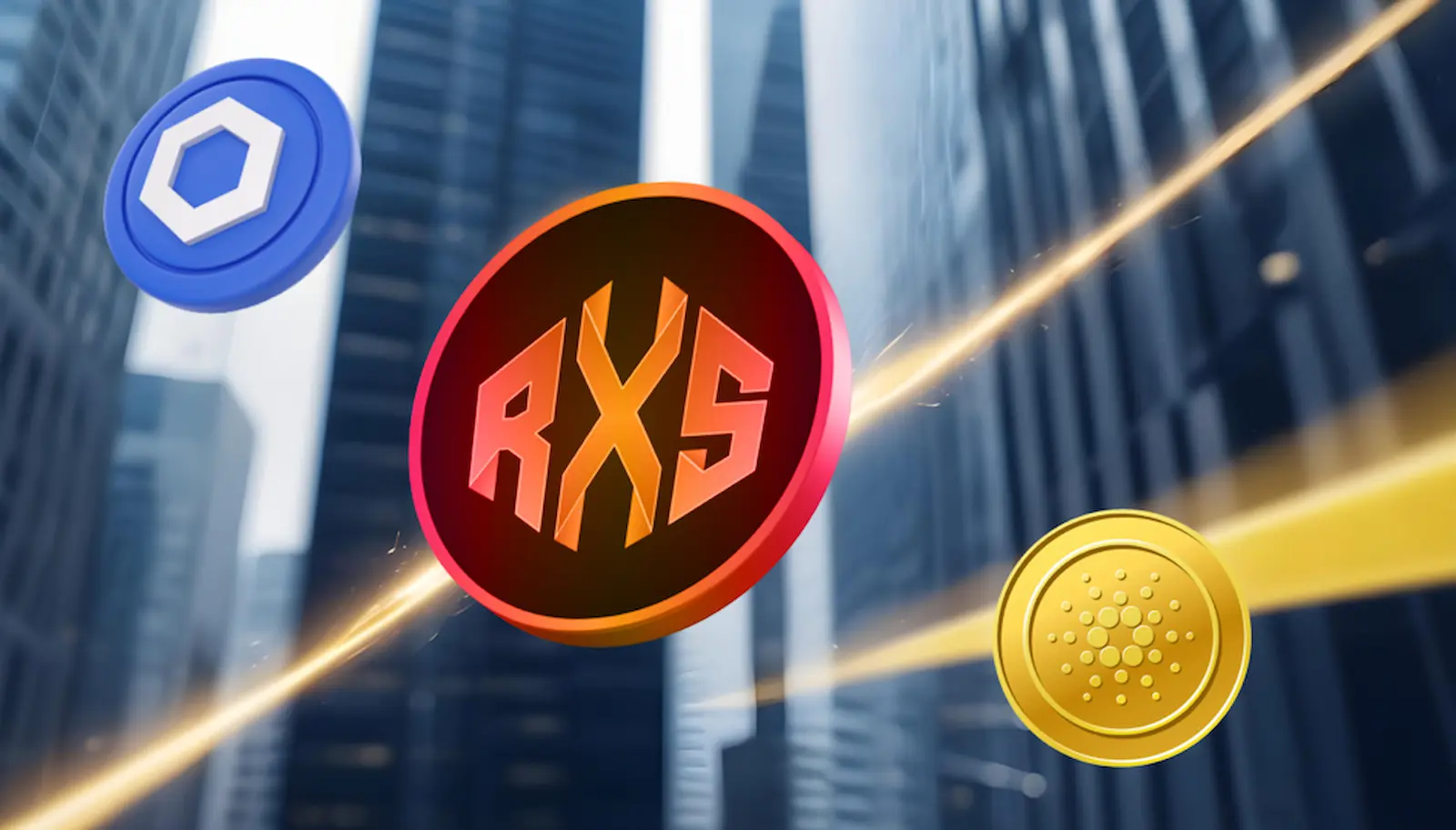 Chainlink (LINK) and Rexas Finance (RXS) Go Vertical While Cardano (ADA) Wobbles
