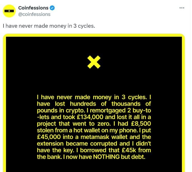 Cycle of Losses - Coinfessions