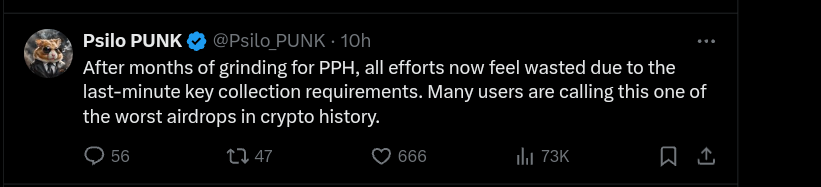 Users calling Hamster kombat Airdrop as worst in history