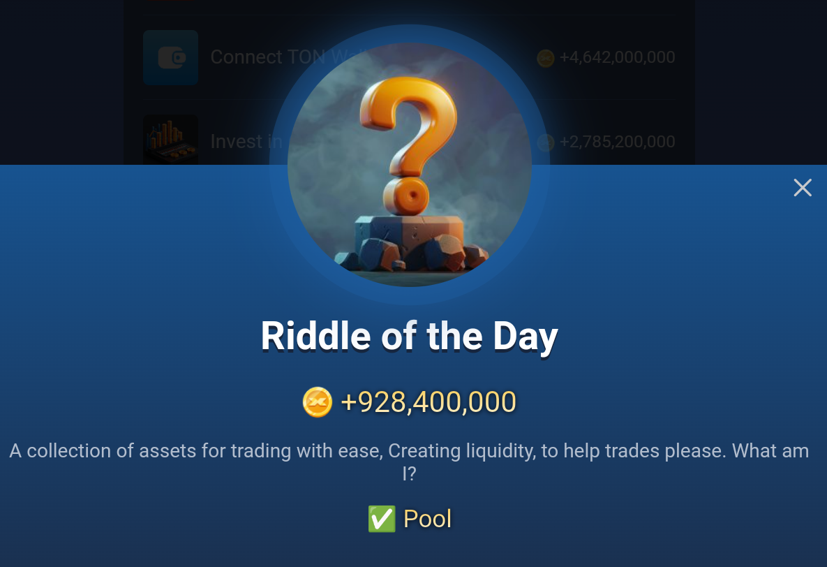 X Empire Riddle of the day for September 26