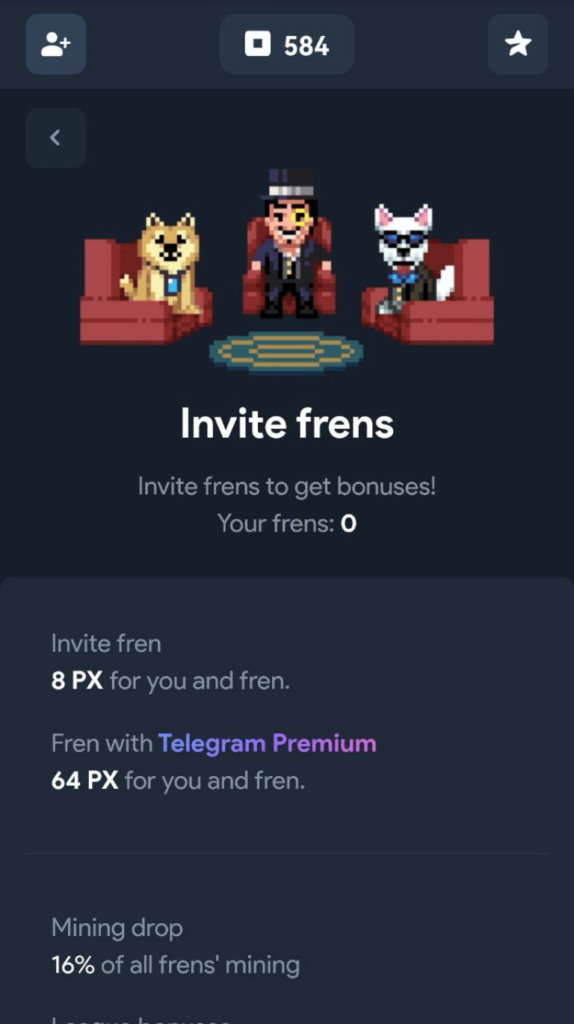 NotPixel referral bonus