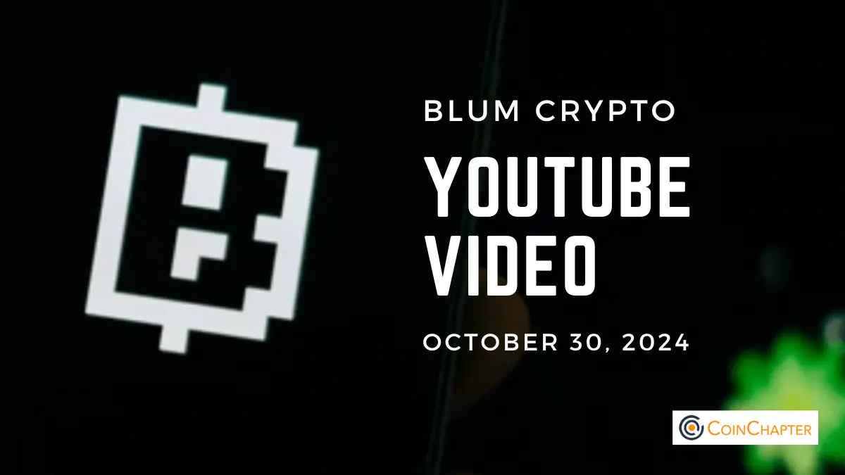 Today's Blum Video Code for October 30, 2024 