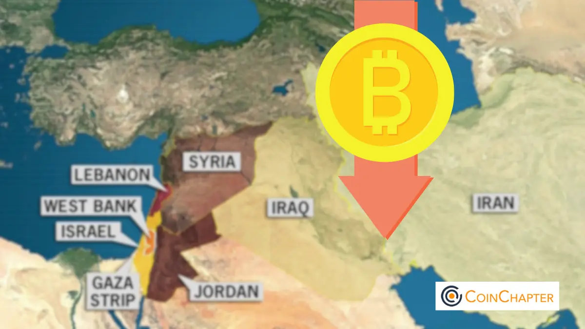 Bitcoin Price Middle East Iran Israel Lebanon