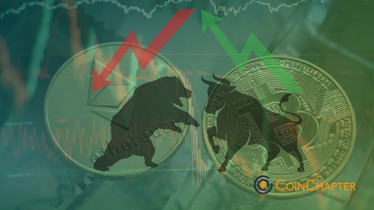 Ethereum Bitcoin ETH BTC USD price