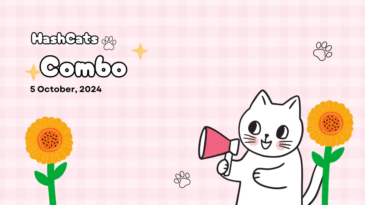 HashCats Daily Combo and Cipher for October 05, 2024