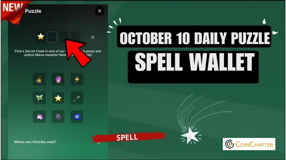 Spell Wallet Daily Puzzle October 10, 2024
