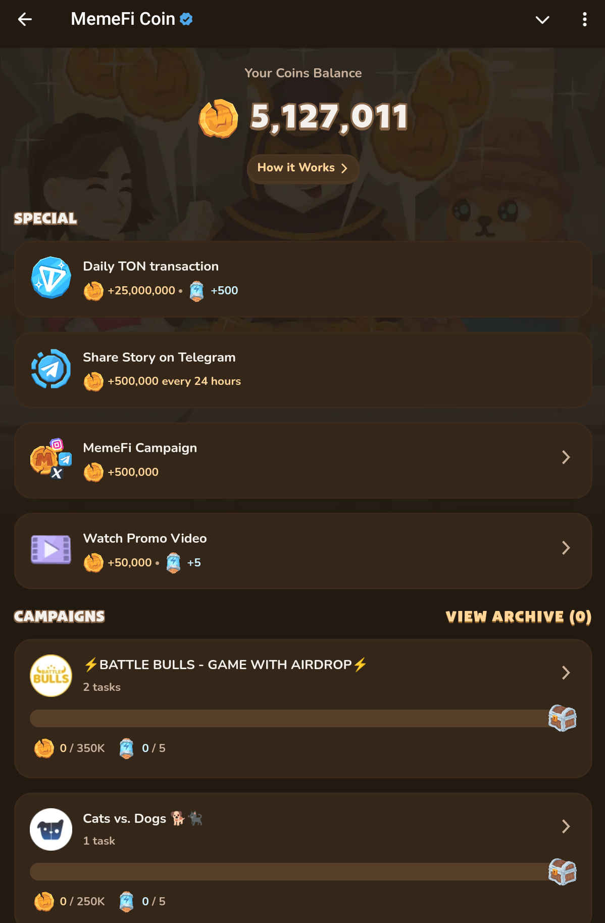 MemeFi daily combo code