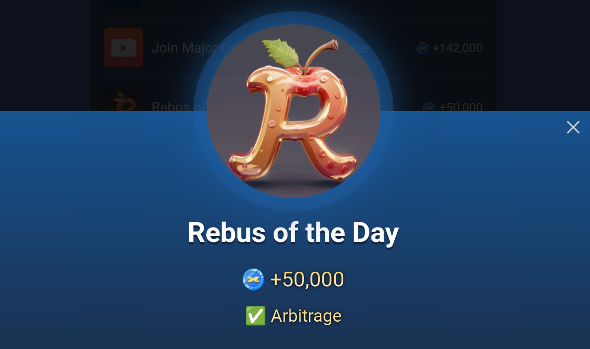 X Empire Rebus of the day for October 3