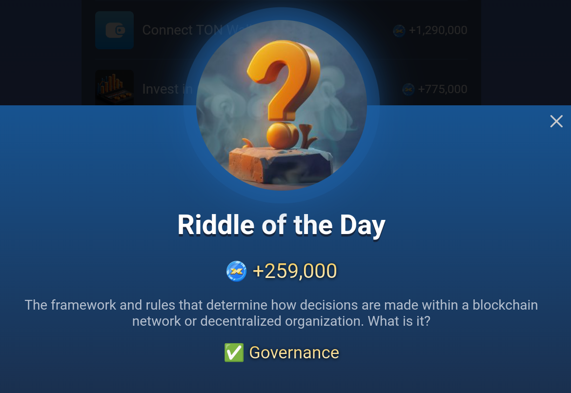 X Empire riddle of the day for October 7 