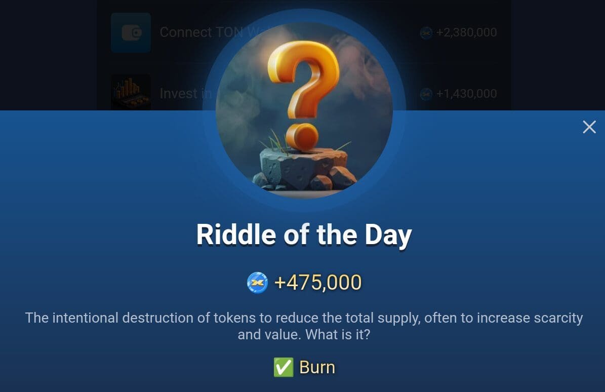 X Empire riddle of the day for October 8