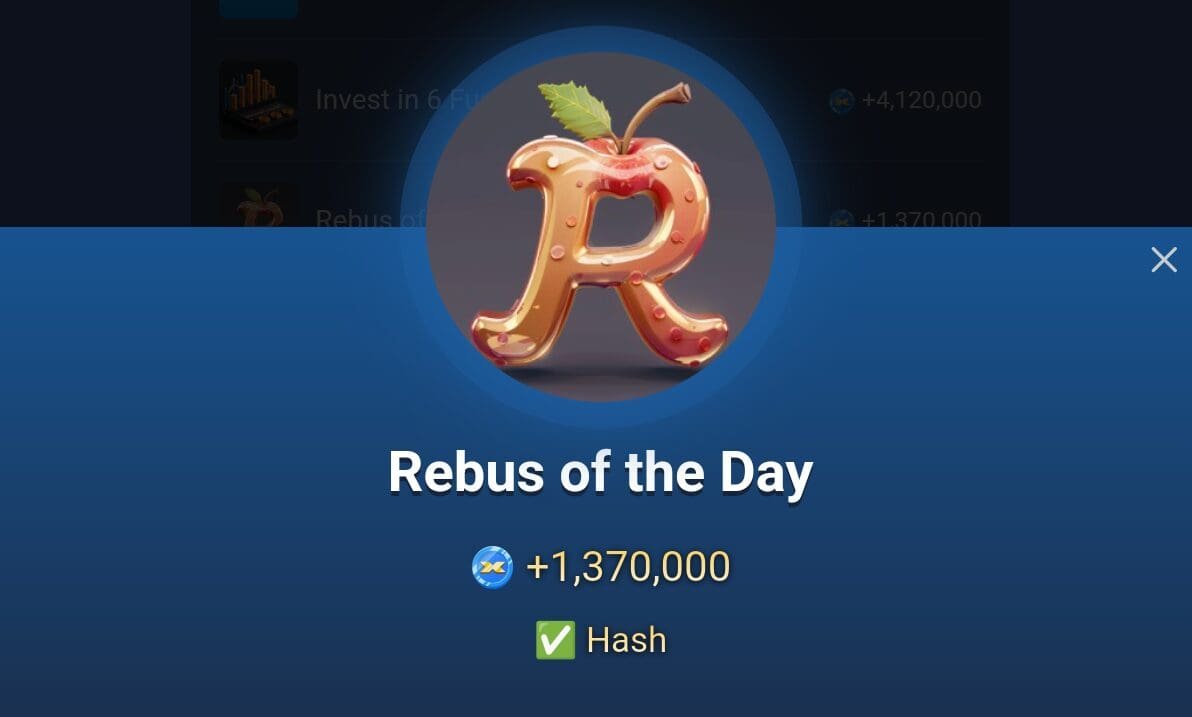 X Empire rebus of the day for October 10