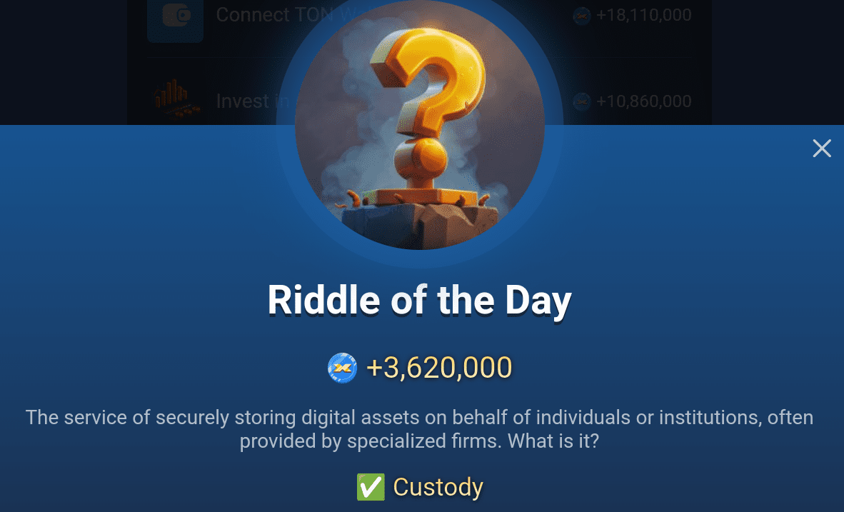 X Empire riddle of the day for October 12.