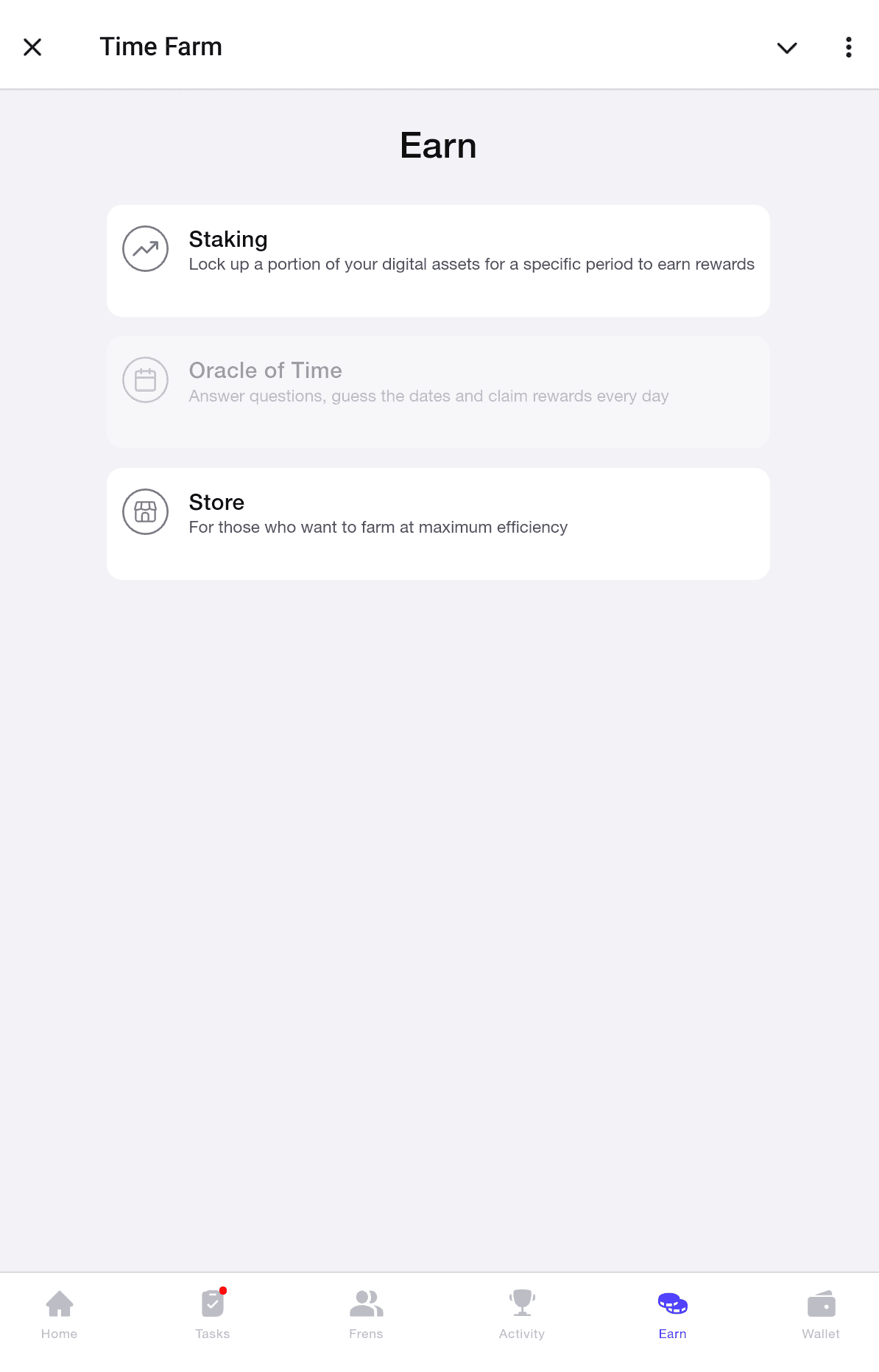 Time Farm Daily Quiz Section.