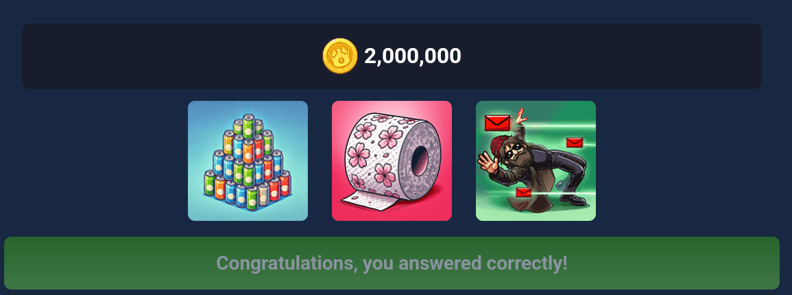 Bums lottery combo cards for today.