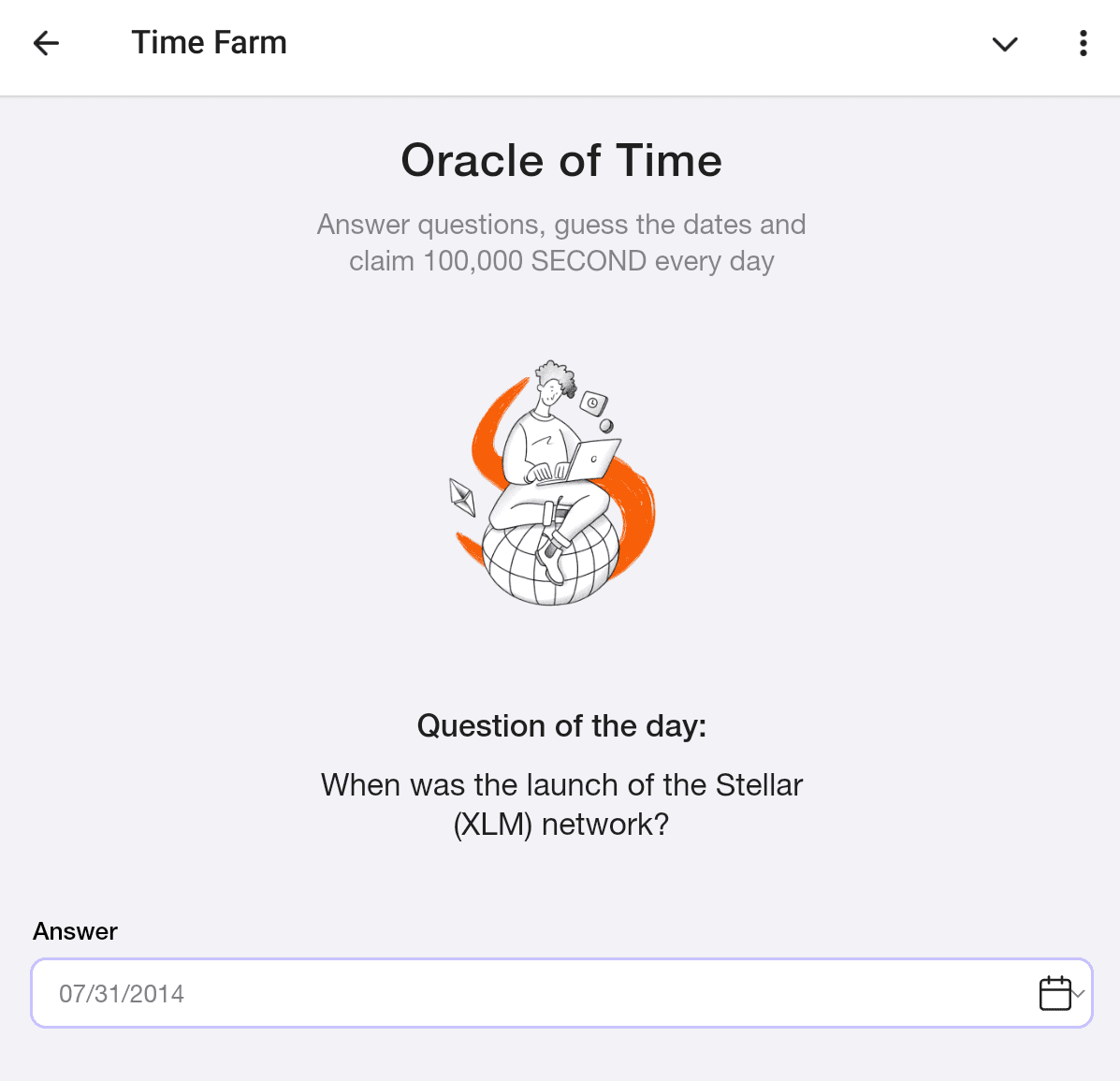 Today’s Time Farm Daily Quiz Answer