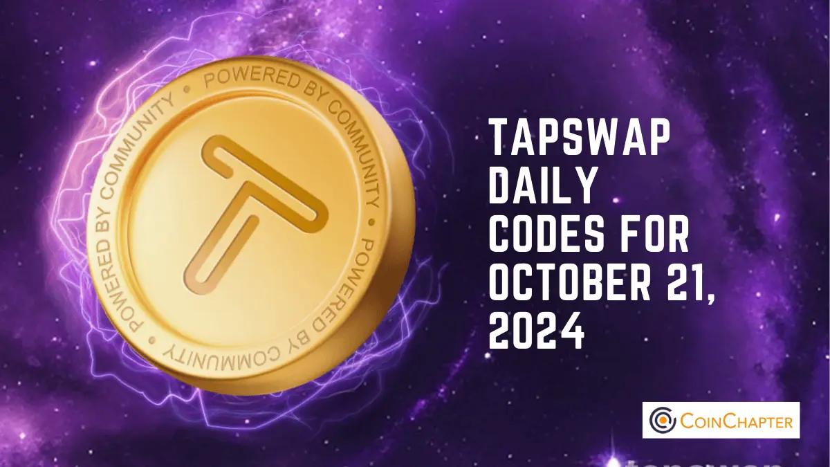 TapSwap Daily Code for October 21 2024: A Tap-to-Earn Game