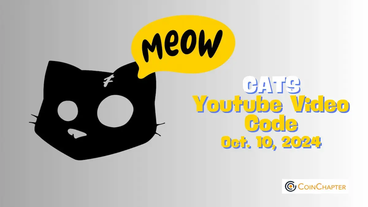 Cats Youtube Video Code for October 10 2024 