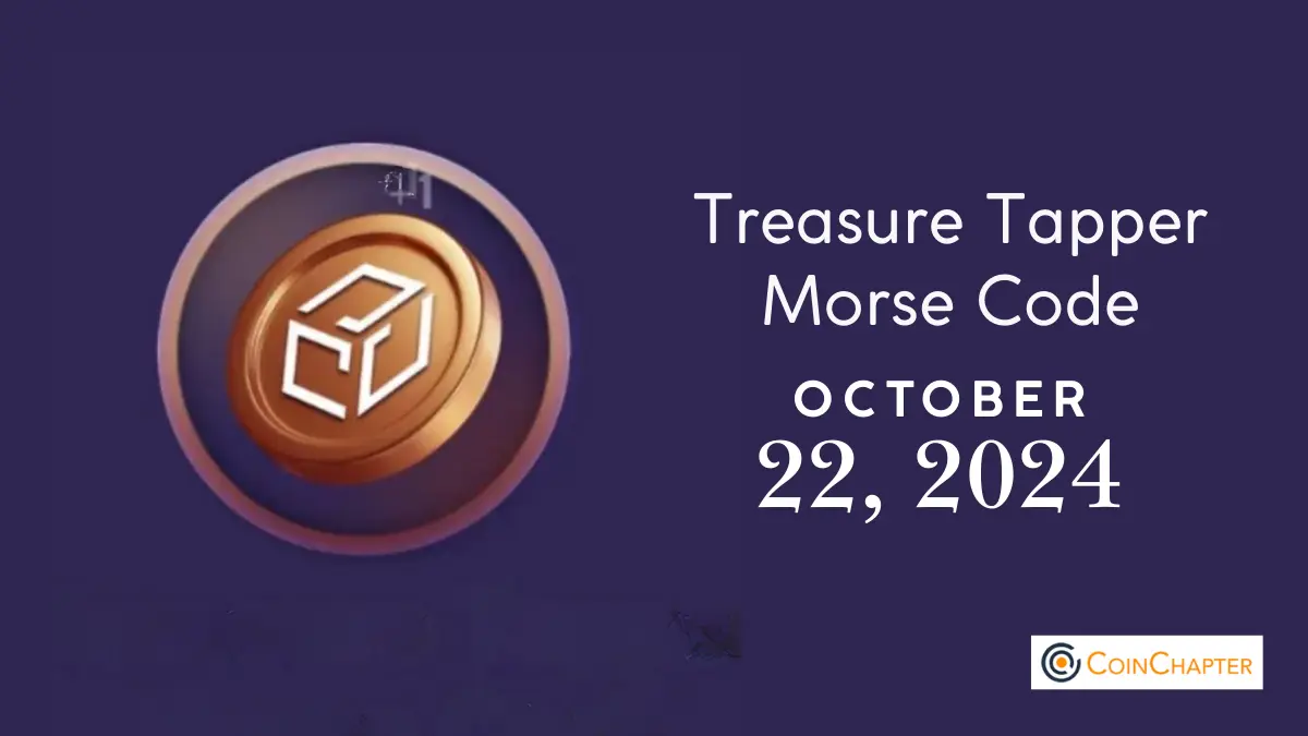 Treasure Tapper Morse Code for Oct. 22, 2024