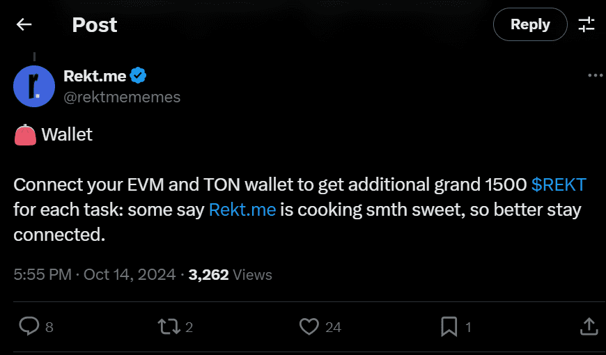 Rekt.Me Crypto Mini App Hits Telegram—Is It Price Your Time? 2 Rekt.Me Crypto