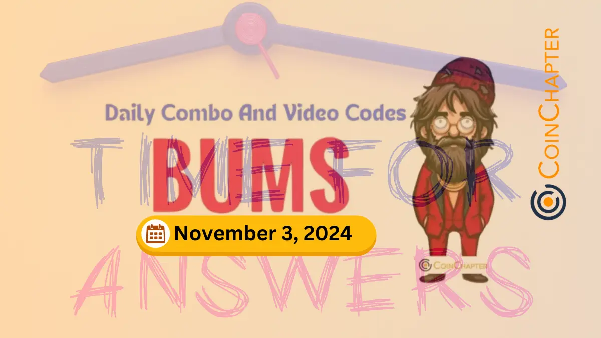 Bums Daily Video Codes and Lottery Combo – November 3, 2024