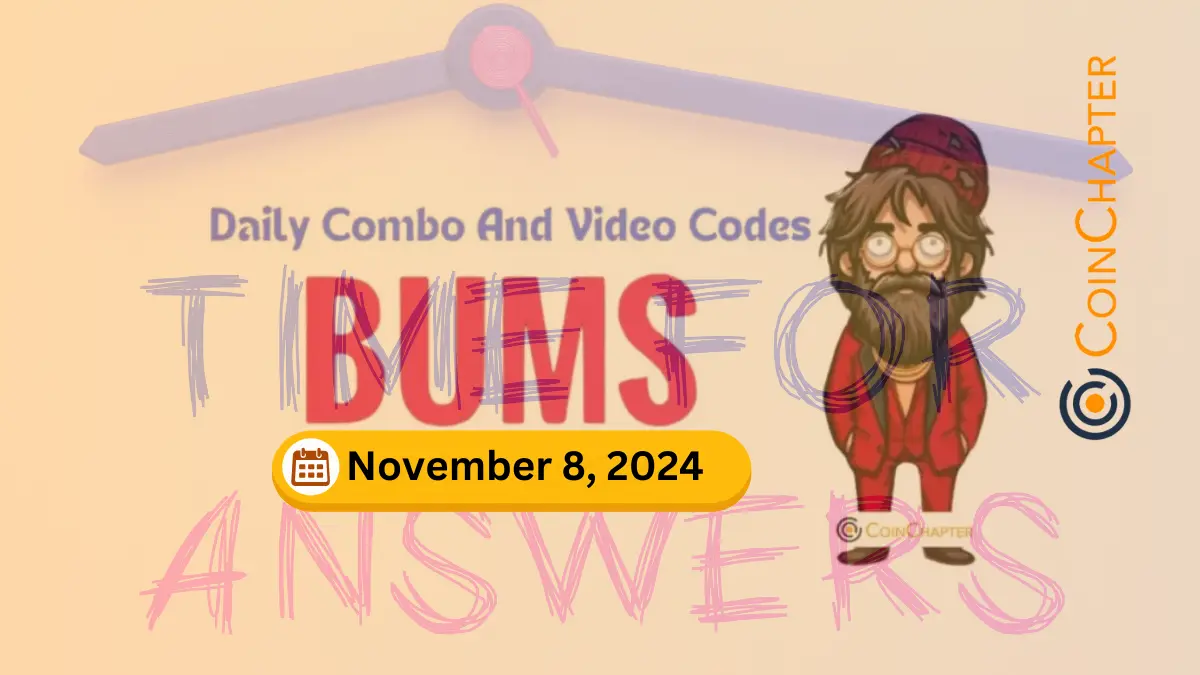 Bums Daily Video Codes and Lottery Combo for November 8, 2024