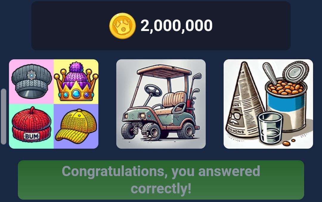 2M Bumscoin Reward Quest. Source: Bums App
