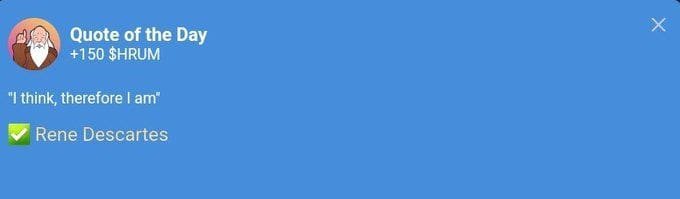 HRUM Quote of the Day Source 