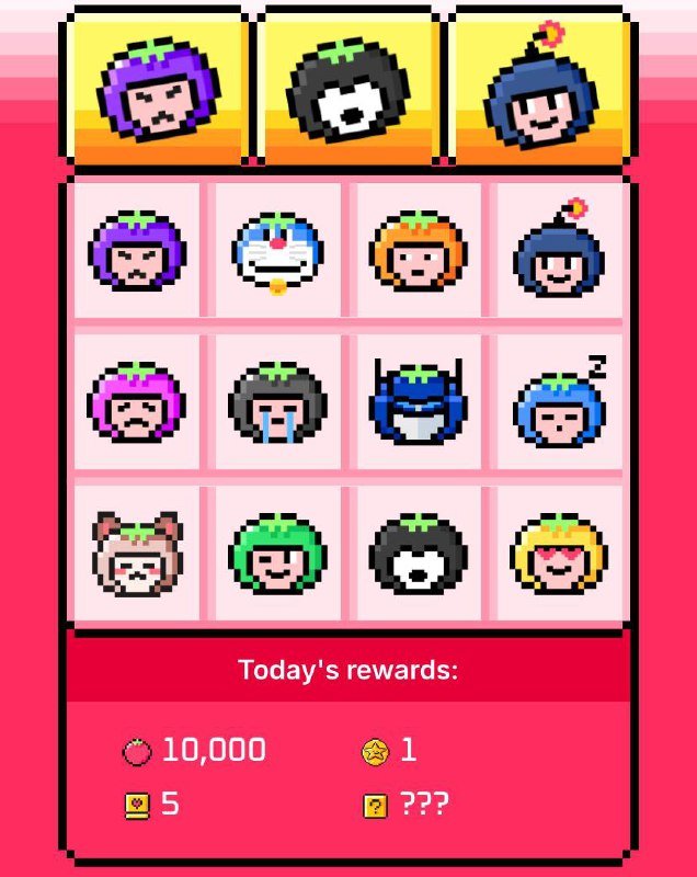 Tomarket Daily Combo Puzzle. Source: Tomarket Telegram