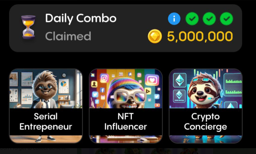 GemZ Daily Combo of Cards for Oct.29. Source: Gemz App