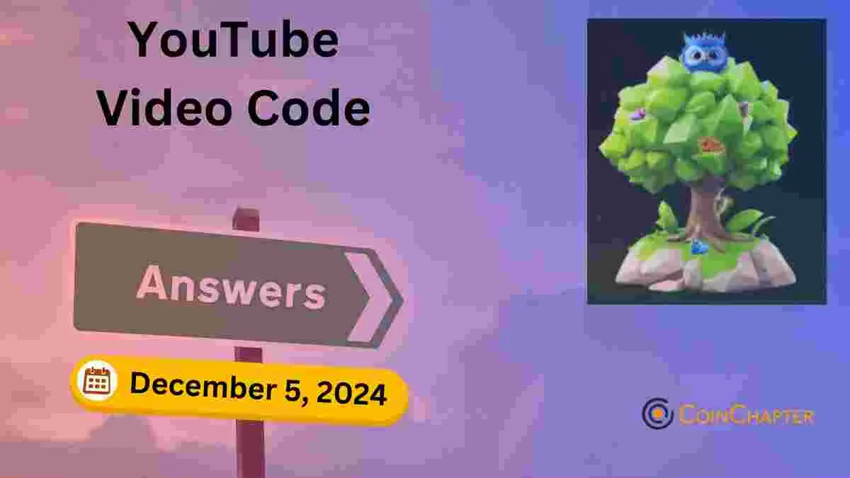 SEED YouTube Video Code December 5, 2024