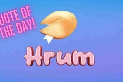 Hrum Quote of the Day - January 10, 2025