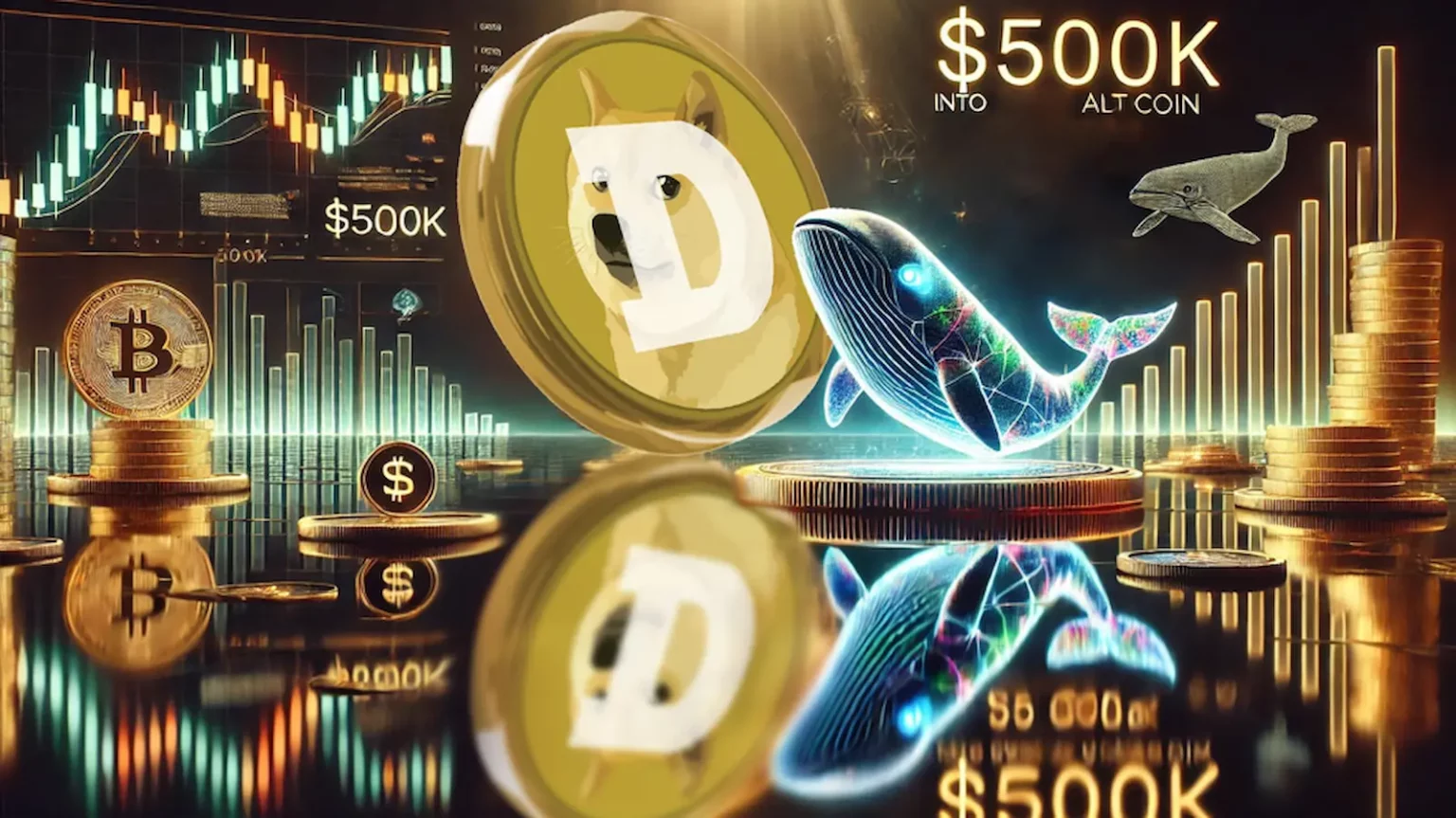 Smart Dogecoin Whale Pours $500k into this Early AI Altcoin with 55,000% Gains in Sight