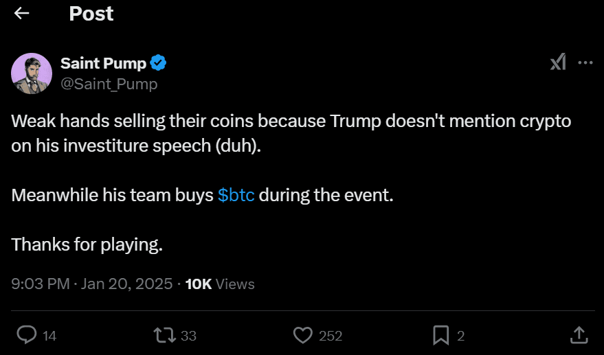 Maxine Waters Slams Trump Coin