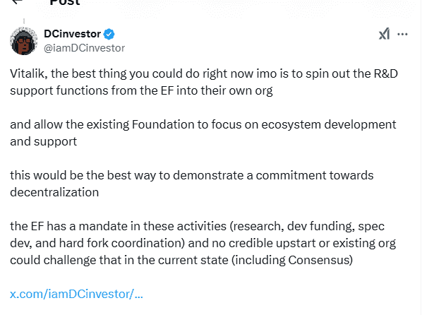 R&D Functions for Decentralization. Source: DCinvestor