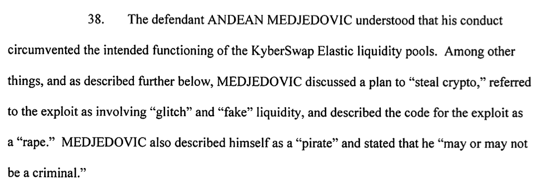Indexed finance Kyberswap hack Andean Medjedovic