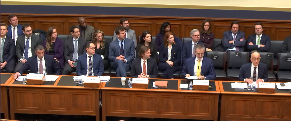 From left to right, Kraken’s Jonathan Jachym, Crypto Council for Innovation’s Ji Hun Kim, Steptoe LLP’s Coy Garrison, PayPal’s Jose Fernandez da Ponte and former CFTC Chairman Timothy Massad. Source: GOP Financial Services