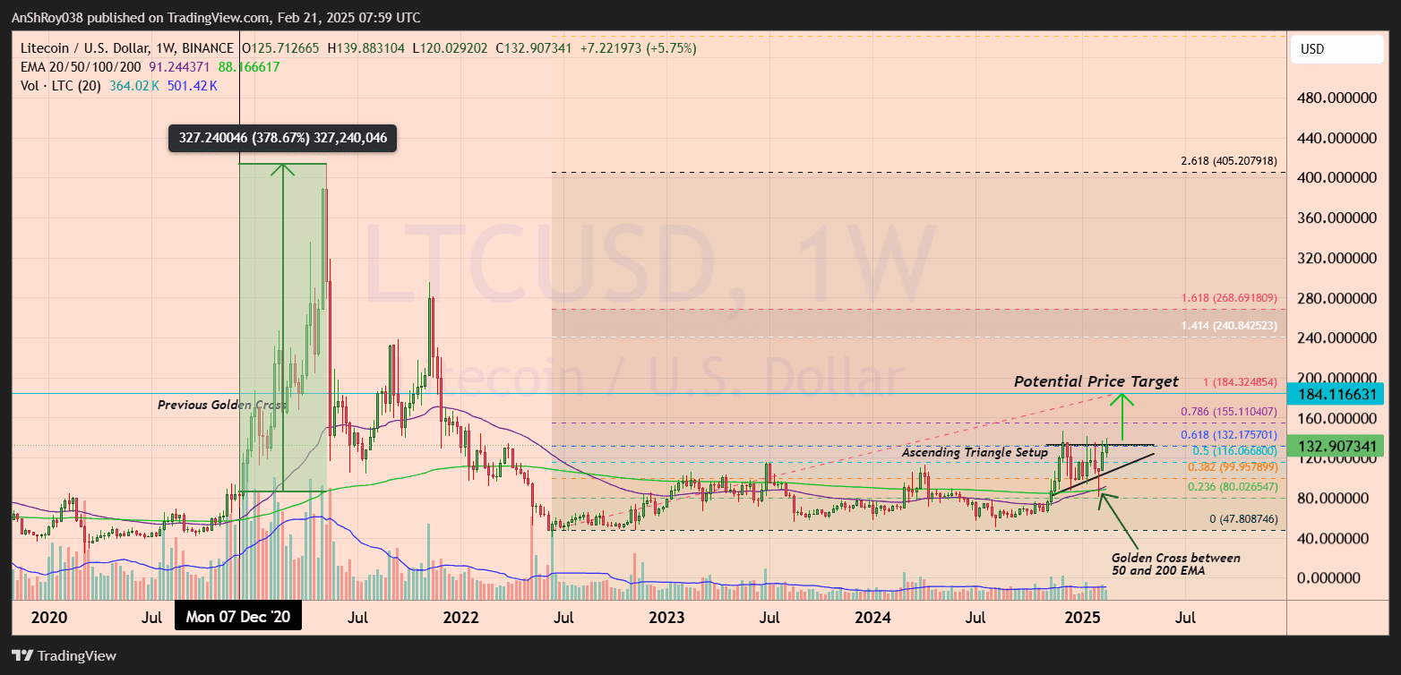 Why LTC Litecoin price is up today