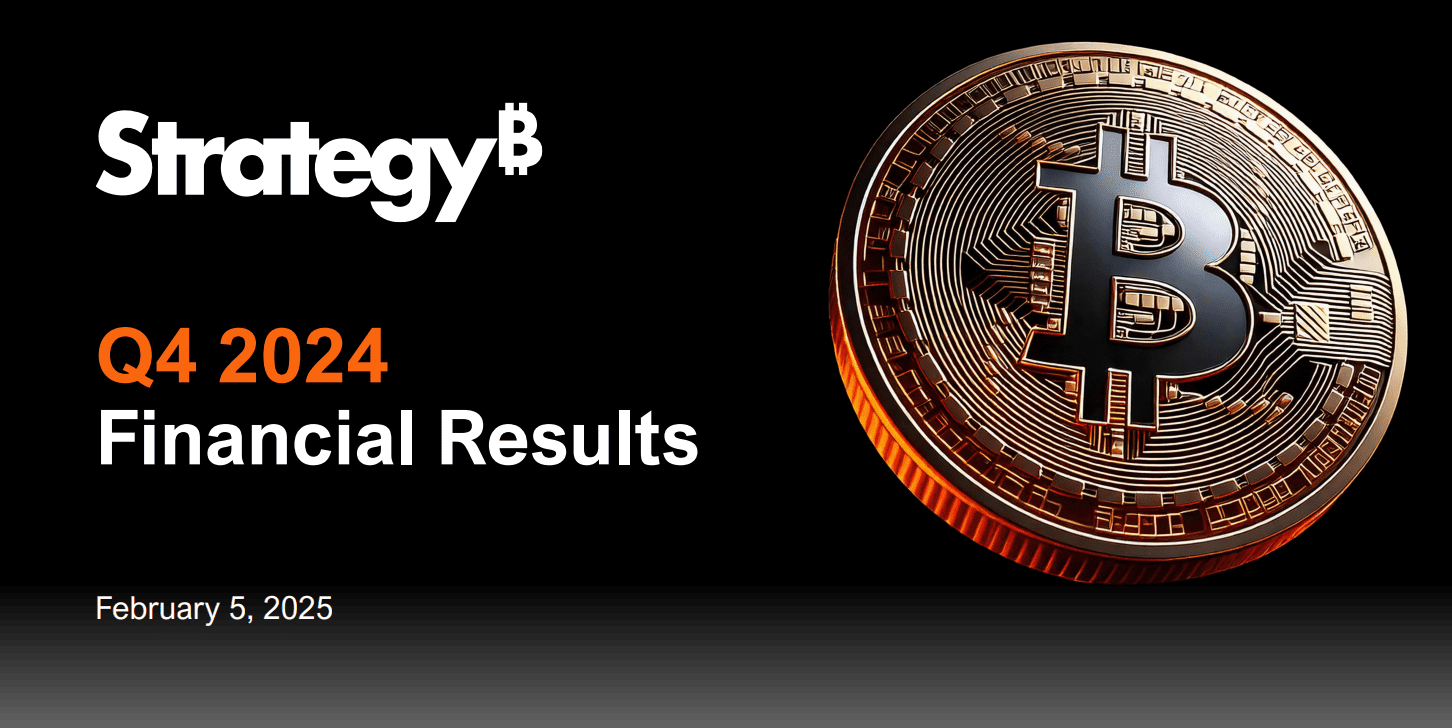 Strategy Q4 2024 Results. Source: Strategy