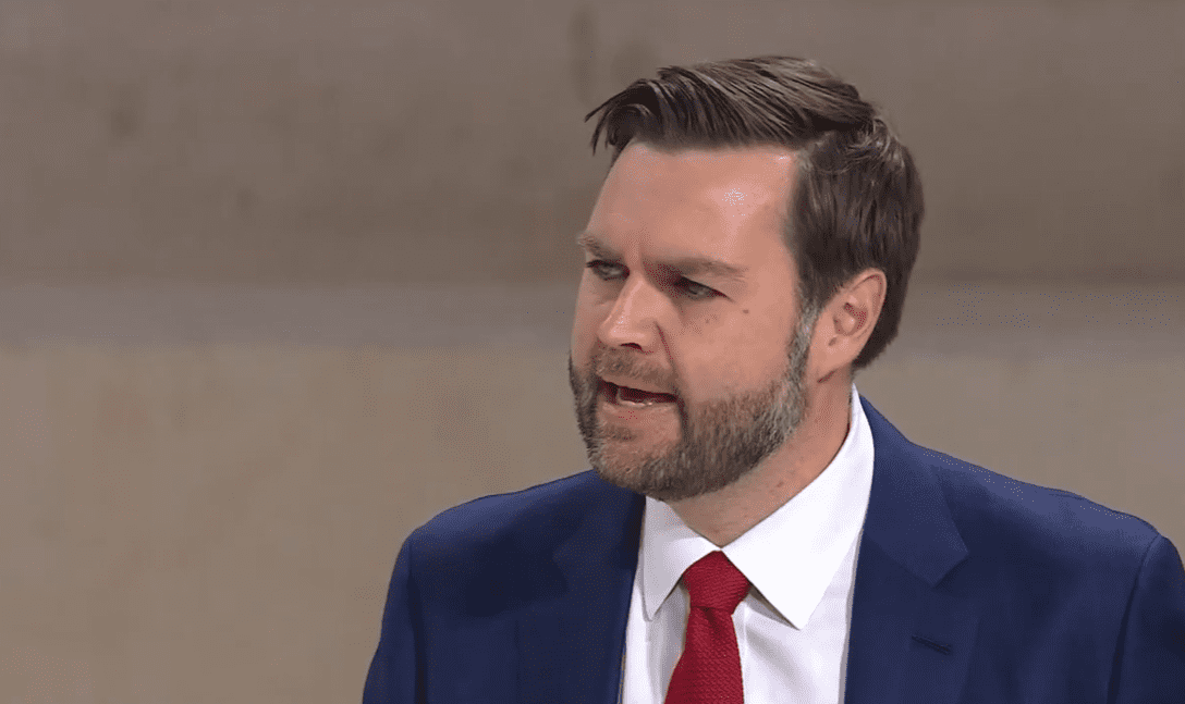 JD Vance at AI Summit. Source: AP