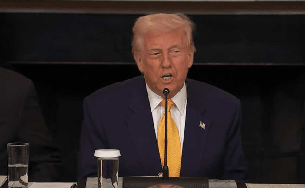 Donald Trump Speaks at Crypto Summit Amid Regulatory Debates. Source: White House