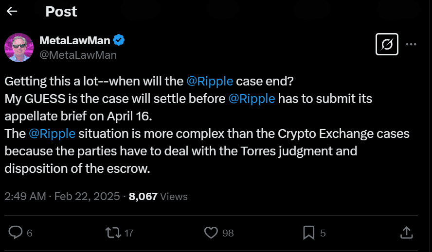 XRP Lawsuit