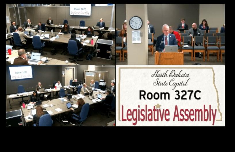North Dakota Legislative Assembly Hearing on Crypto ATM Regulations and Virtual Currency Compliance. Source: North Dakota State Capitol