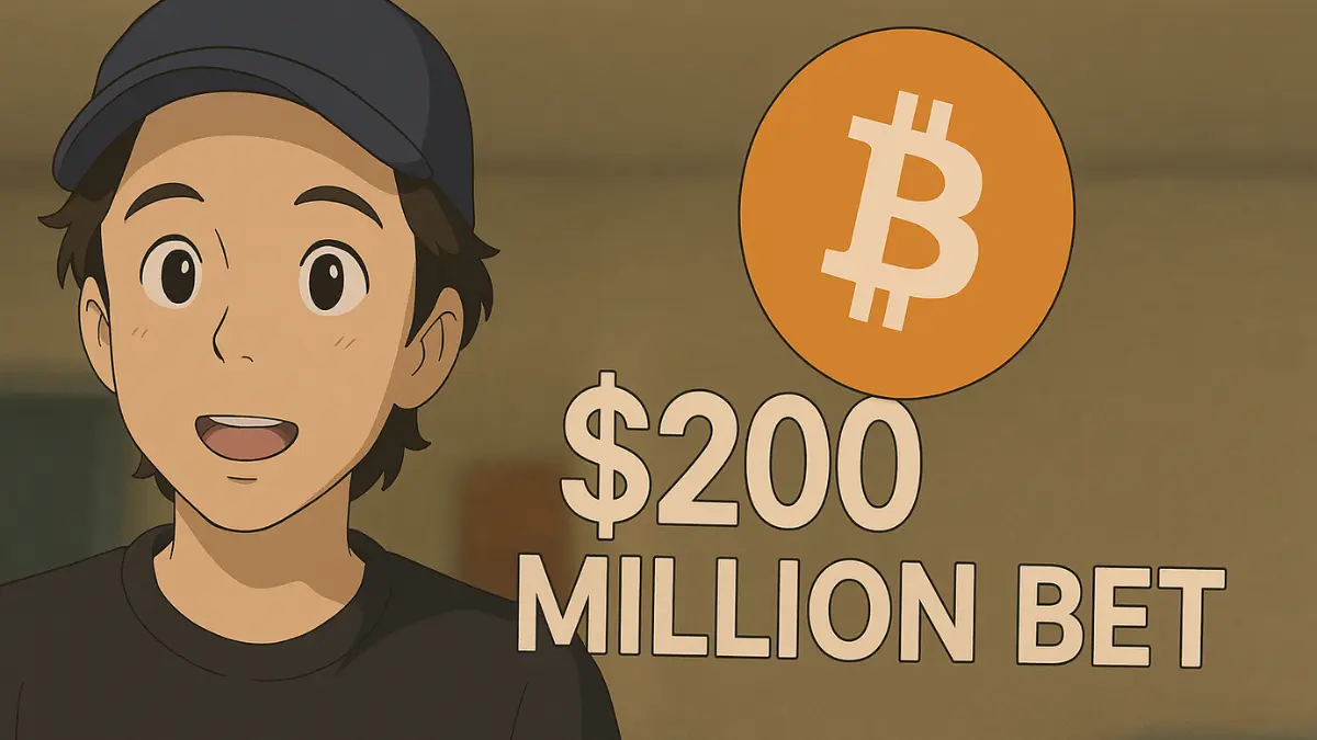 Andrew Kang Bitcoin bet concept