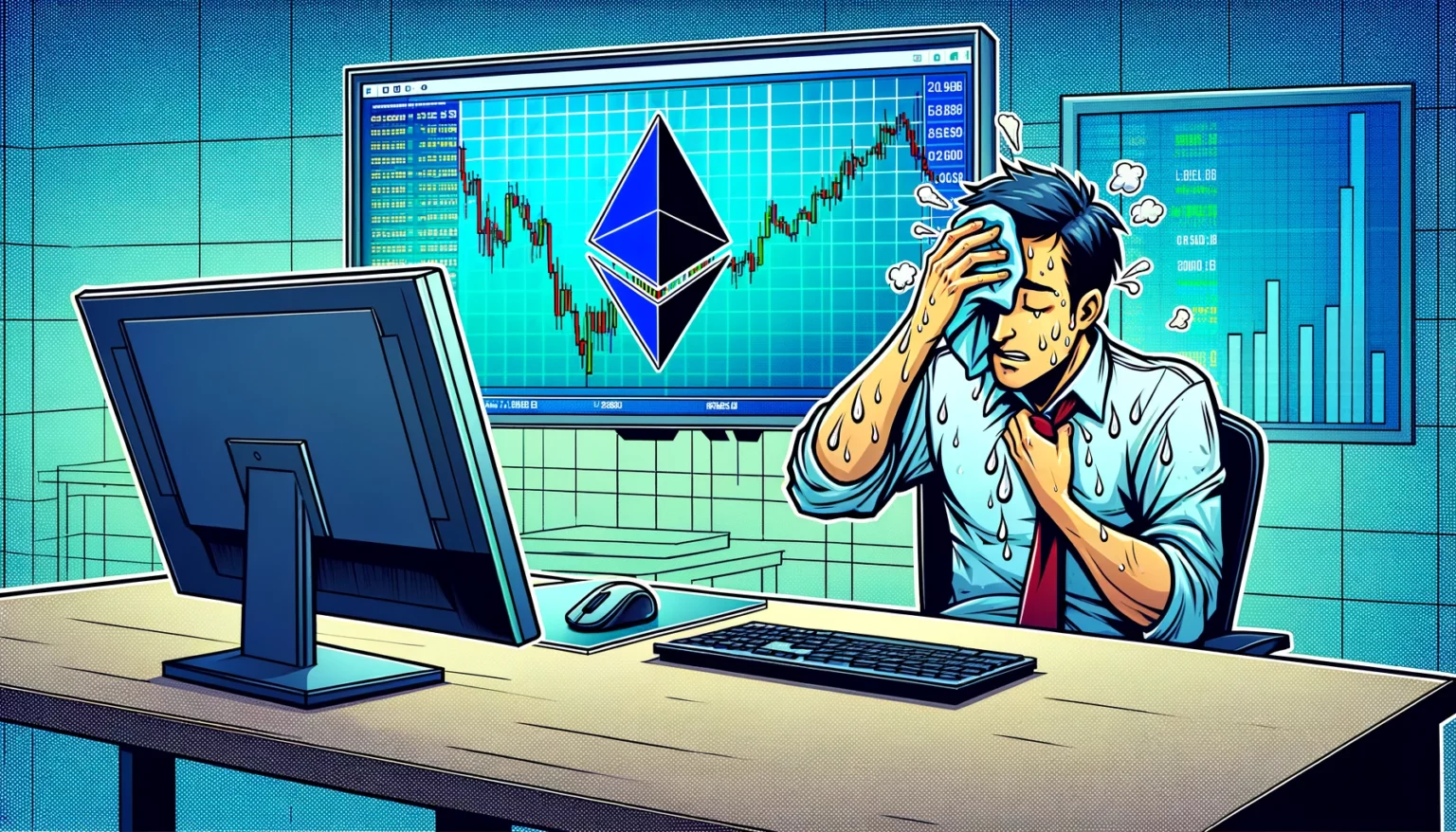 Ethereum tariff decline