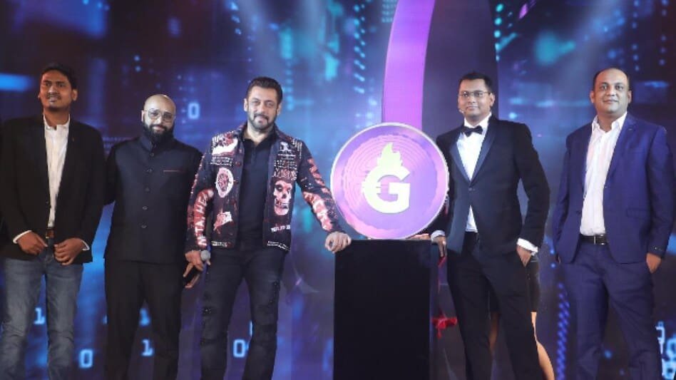 Salman Khan Launches $GARI Crypto Token with Chingari Team. Source: Indian Express